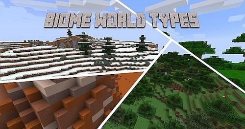 Biome World Types ��� Minecraft 1.8