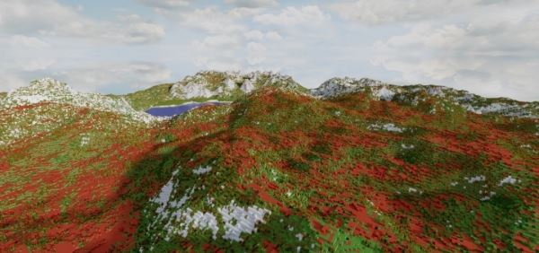 The Tricolour Mountain ��� Minecraft 1.8.9