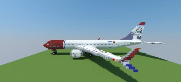 Boeing 737 ��� Minecraft 1.8.9