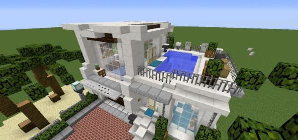 Simple Cali Modern House ��� Minecraft 1.8.9
