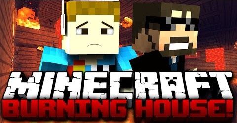 Burning House ��� Minecraft 1.8.9