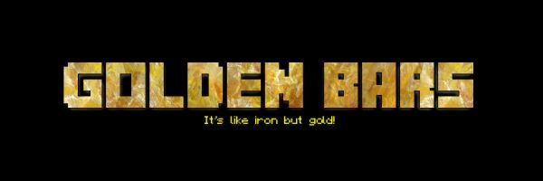 Golden Bars для Minecraft 1.7.10 Golden Bars для Minecraft 1.7.10