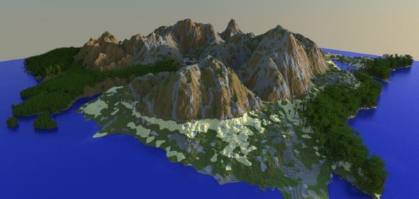 Ultra Realistic Minecraft Terrain ��� Minecraft 1.8