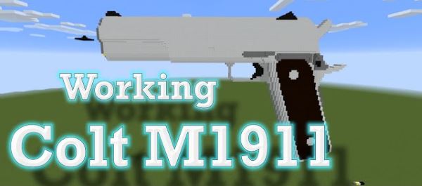 Working Colt M1911 ��� Minecraft 1.8.9