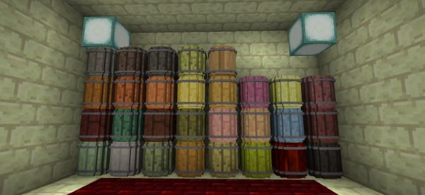 Simple Barrels для Майнкрафт 1.10.2 Simple Barrels для Майнкрафт 1.10.2