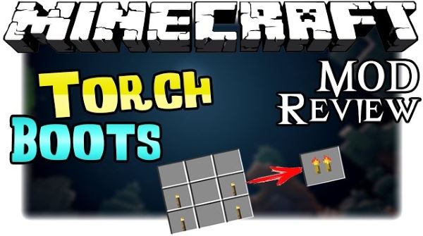 Torch Boots ��� ��������� 1.10.2