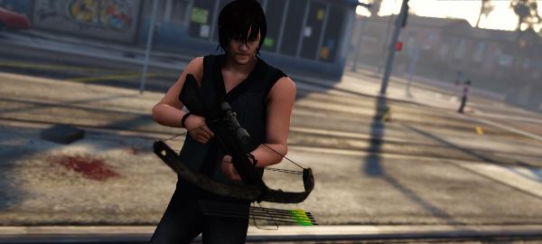 The Walking Dead - Daryl Dixon Crossbow 1.3 ��� GTA 5