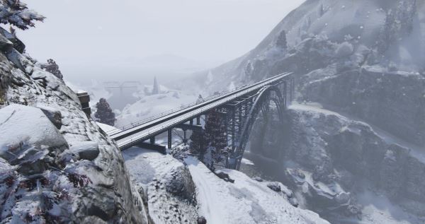 Christmas in Singleplayer (Snow Mod) 1.01 для GTA 5 Christmas in Singleplayer (Snow Mod) 1.01 для GTA 5